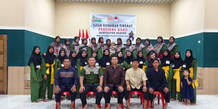 Tutup Tahun 2024, Persinas Asad Nabire Gelar UKT Generus Putri