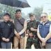 Dandim 0622/Kab. Sukabumi Dampingi Kunjungan Kerja Menteri Lingkungan Hidup di Lokasi Bencana
