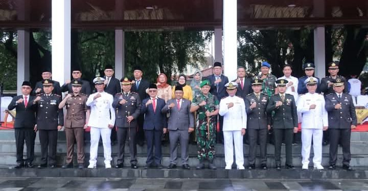 Wakil Bupati Sukabumi, H Iyos Somantri, Hadiri Upacara Peringatan Hari Bela Negara (HBN) ke-76