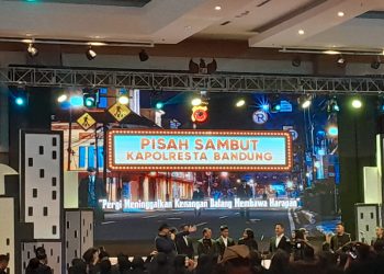 Sertijab Kapolres Bandung  Aldi Subartono Menggantikan Kombes Pol Kusworo Wibowo Sebagai Kapolres Bandung