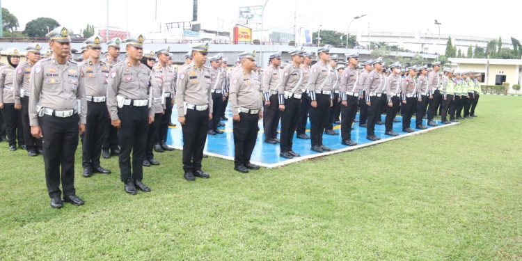 Cegah Terjadinya Perilaku Menyimpang, Kombes Ferry Handoko Berikan Wejangan Personel Lalu Lintas Jajaran Polda Sumsel