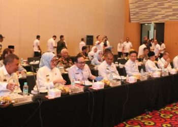 Pj. Bupati Lampung Utara Hadiri RUPS-LB Bank Lampung di Bandar Lampung