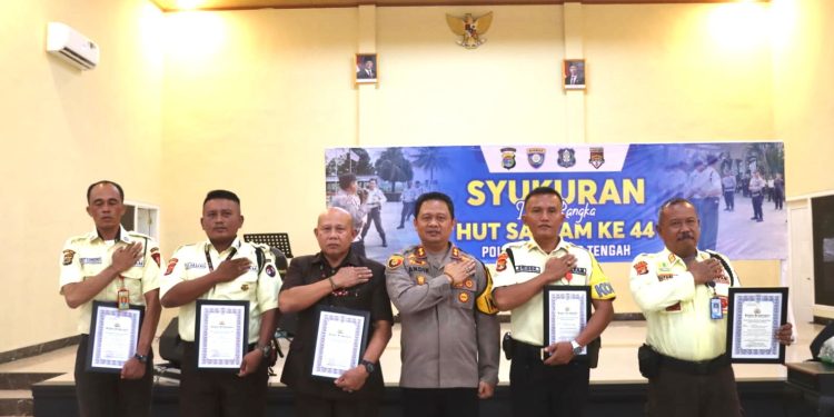 Gelar Syukuran HUT SATPAM ke-44, Ini Pesan Kapolres Lampung Tengah
