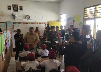 Dandim 0622/Kab. Sukabumi didampingi Bupati Sukabumi hadiri Lounching SPPG
