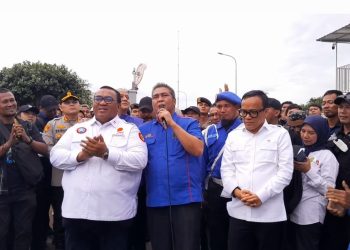 Presiden KSPSI dan Wamenaker RI Berhasil Batalkan PHK 308 Pekerja PT Softek Indonesia