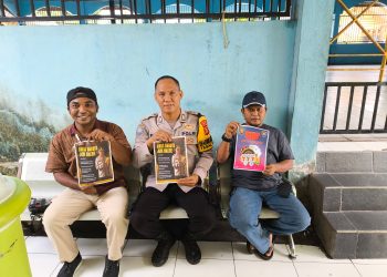 Bhabinkamtibmas Desa Tegal Rejo Gencar Sosialisasikan Larangan Judi Online
