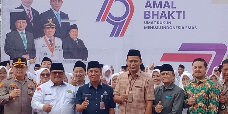 Kementrian Agama Karawang Menggelar Hari Amal Bhakti Ke- 79 Tahun