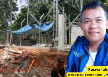 Dinas Terkait Tutup Mata, Ormas Badak Banten Soroti Pembangunan Tower Di Duga Tanpa Izin