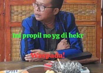 Hacker Nomor HP, Ketua Ormas Badak Banten Jadi korban, Begini Kronologinya
