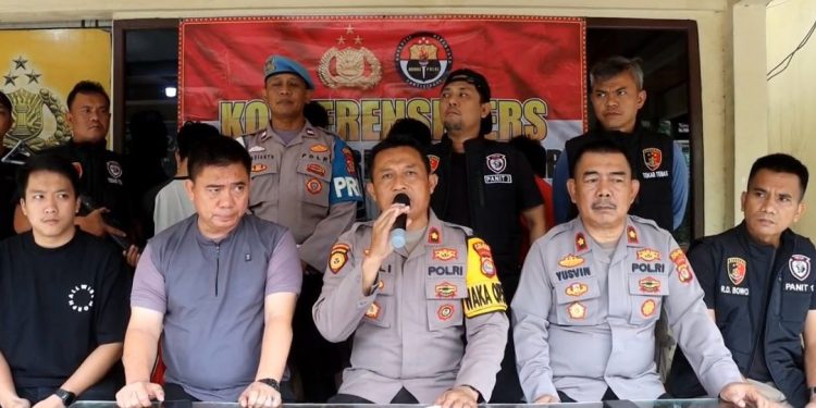 Tim Gabungan Polres Lampung Tengah dan Polsek Terbanggi Besar Berhasil Meringkus 3 Pelaku Curas Di Simpang Terbanggi.
