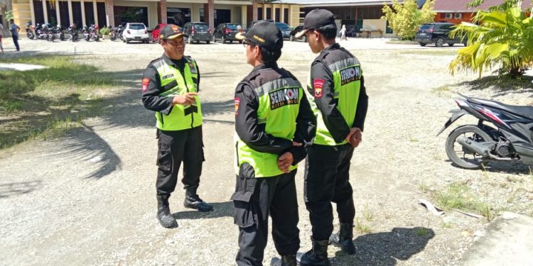Senkom Mimika Rutin Cegah Gangguan Kamtibmas