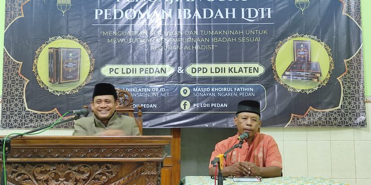 LDII Pedan Gelar Pengajian Buku Pedoman Ibadah, Perkuat Keilmuan dan Tumakninah dalam Sholat