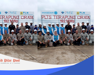 Kunjungan Menko AHY ke PLTS Terapung Cirata 192 MWp
