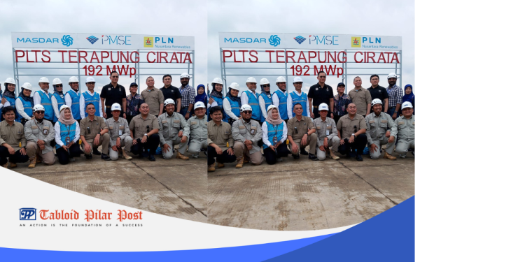 Kunjungan Menko AHY ke PLTS Terapung Cirata 192 MWp