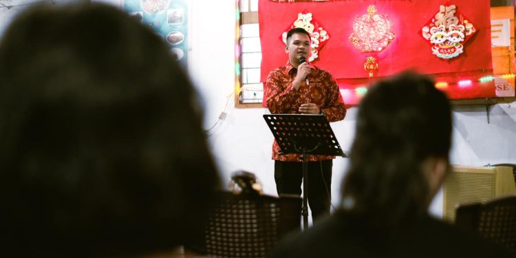 Hadir Ibadah Imlek, Bupati Bantaeng Terpilih Beri Dukungan ke Jemaah GKKA Bantaeng