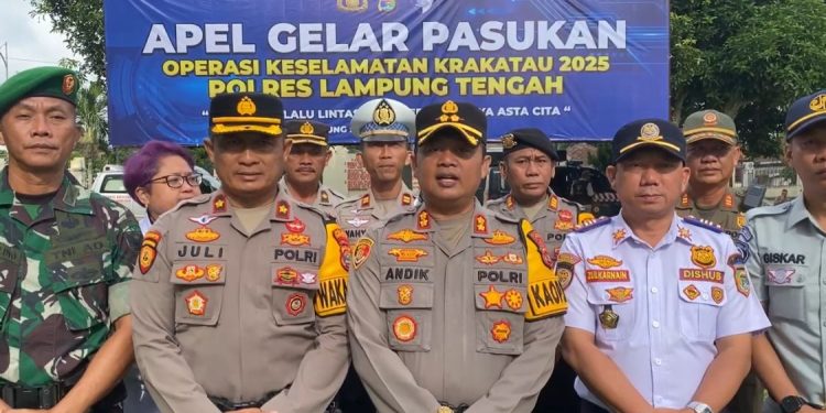 Ops Keselamatan Krakatau 2025, Bhabinkamtibmas Polsek Seputih Banyak Dorong Pelajar Tertib BerLalu Lintas
