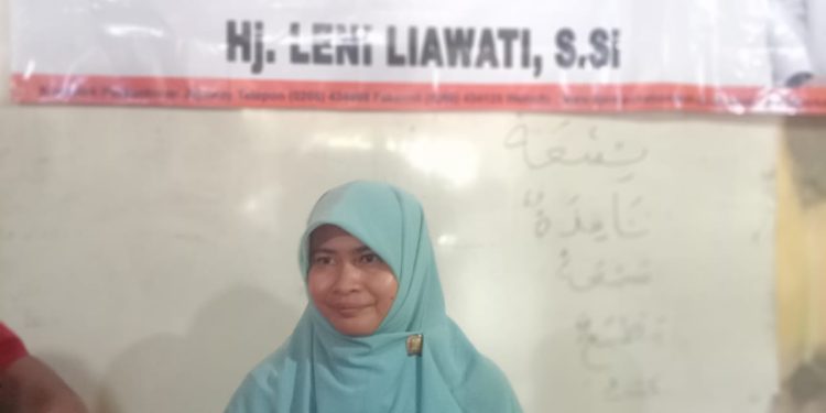 Anggota DPRD Dari Fraksi Partai PKS Kabupaten Sukabumi Komisi 3 Hj. Leni Liawati. S.Si Gelar Reses di Patuguran