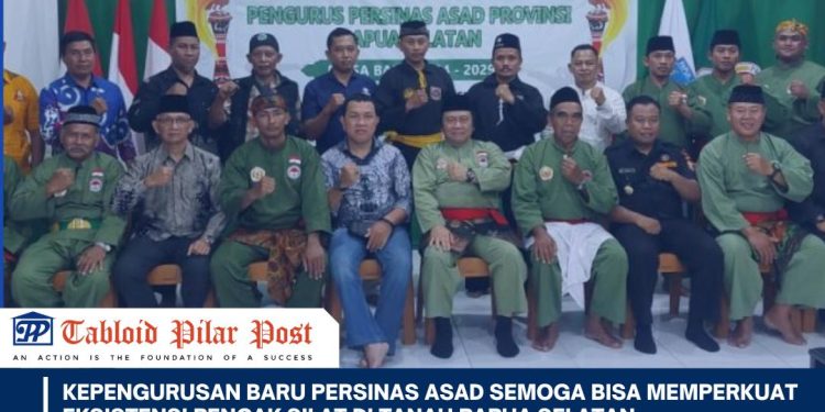Kepengurusan Baru PERSINAS ASAD Semoga Bisa Memperkuat Eksistensi Pencak Silat di Tanah Papua Selatan