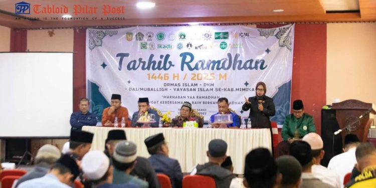 Pengurus LDII Kabupaten Mimika Hadiri Tarhib Ramadhan 1446 H Bersama DMI