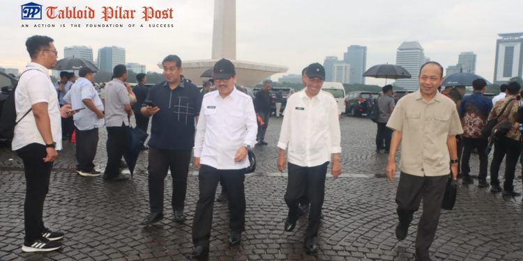 Bupati dan Wakil Bupati Terpilih Lampung Utara Mengikuti Gladi Persiapan Pelantikan Kepala Daerah Serentak