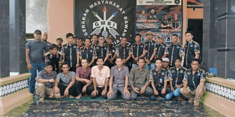 Rapat kerja Distrik lsm GMBI kabupaten waykanan wilter Lampung