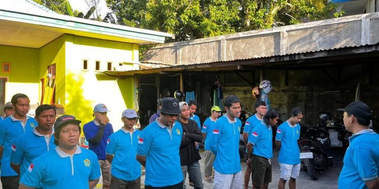 Srikandi Kalinanas Tak Kalah Dengan Satgas TMMD