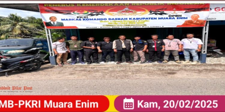 Segenap Keluarga Besar Ormas MB-PKRI Muara Enim, Ucapkan Selamat dan Sukses, Atas Pelantikan Bupati dan Wakil Bupati Muara Enim, Periode 2025 – 2030