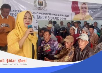 Dewan Dari fraksi Golkar Komisi 4 Rika yulistina. Gelar Reses di desa Sukarame kecamatan cisolok kabupaten sukabumi