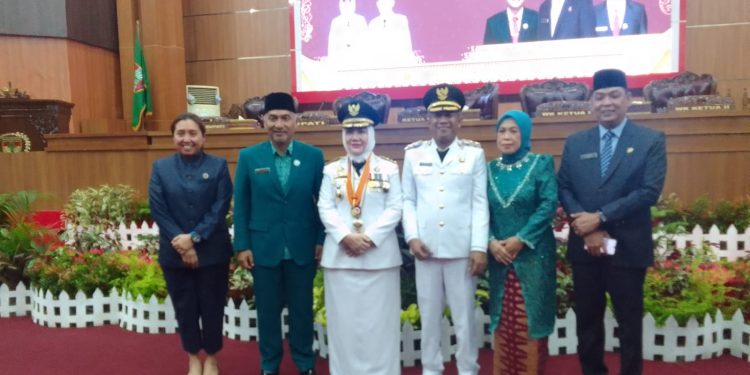 DPRD Musi Rawas Gelar Paripurna Mendengarkan Pidato Bupati-Wakil Bupati Musi Rawas Terpilih Periode 2025-2030