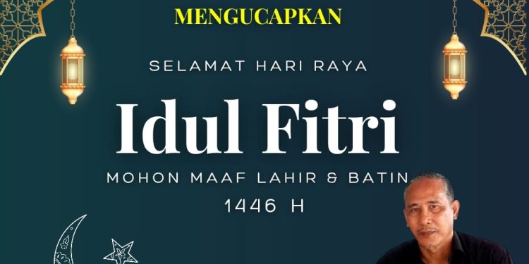 KELUARGA BESAR MB-PKRI MUARA ENIM MENGUCAPKAN selamat hari raya Idul fitri 2025