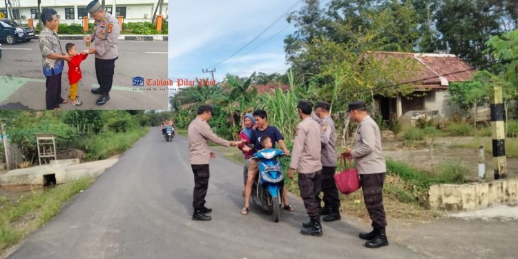 Polres Muara Enim Gelar Bakti Sosial Pemberian Takjil di Bulan Ramadhan