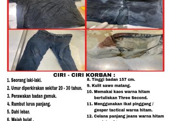 Identitas Jasad Dalam Karung Masih Belum Teridentifikasi, Ini Ciri-cirinya