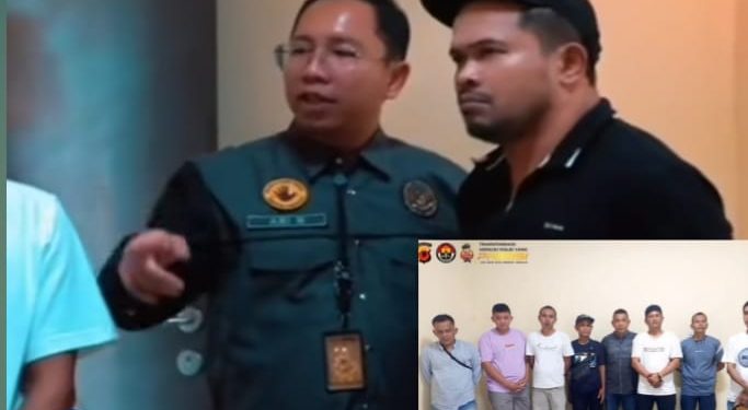 Wabup Purwakarta Bang Ijo Hapidin datangi para pelaku Pungli di Polres Purwakarta