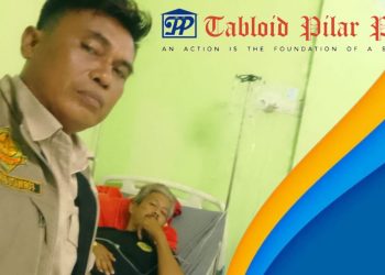 Wujud Kepedulian, Wartawan Adang Hermawan Jenguk Rekan Seprofesi yang Sakit