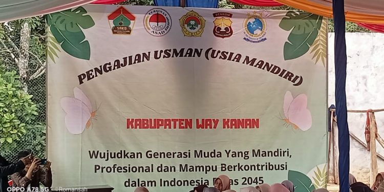Ratusan Muda- Mudi Ikuti Pengajian Usia Mandiri yang Diadakan LDII Way Kanan