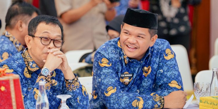 Andi Sudirman Bersama Bupati Bantaeng Uji Nurdin Rapat Bahas Optimasi Sistem Pengairan Pertanian