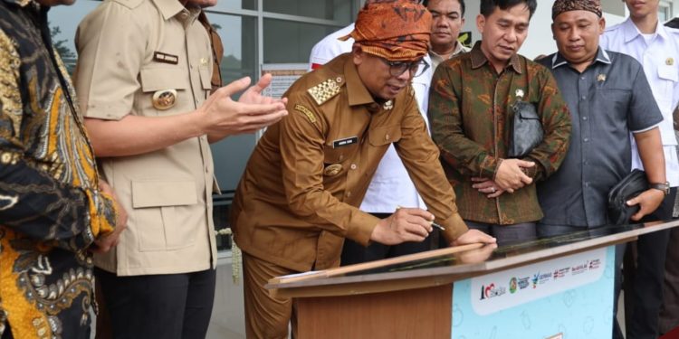 Resmikan RSUD Cilograng Kabupaten Lebak, Gubernur Banten Minta Untuk Memberikan Pelayanan Prima