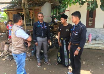 Usdi Terima Bantuan untuk Pembangunan Rumah Dari PT RajegNet, Forwatu Banten Kawal Pendistribusian Material