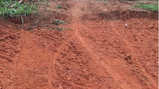 PEMKAM CRUP PATAH BUKAK BADAN JALAN DUSUN,3 SIMPANG MAGA THN,AGARAN 2025 TAHAP PERTAMA