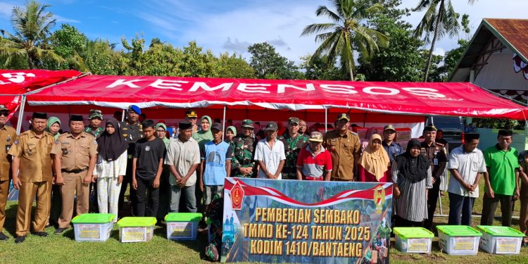 Pimpin Upacara TMMD, Bupati Bantaeng Ajak Masyarakat Turut Berpartisipasi Aktif