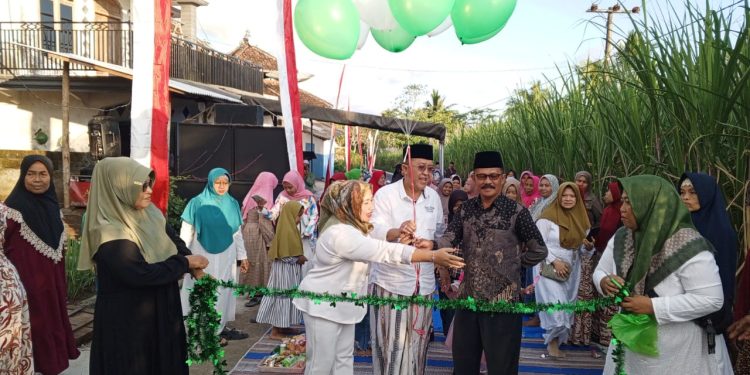 Masyarakat Sumber Bendo Tasyakuran Peresmian Jalan Pokir Dari Abah Kholiq