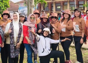 Group Senam Lansia “NELLY ” Bledogan Adakan Senam Bersama Paguyuban Senam Bhinneka Tunggal Ika