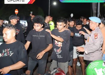 Gelar Patroli Antisipasi Premanisme, Polrestro Tangerang Kota Amankan 34 Preman