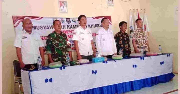 Musyawarah Kampung Khusus Tanjung Raya Resmi Bentuk Koperasi Merah Putih