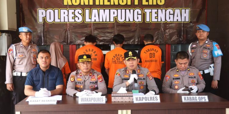 Polres Lampung Tengah Ungkap Kasus Pembunuhan Santri, Dua Pelaku Masih di Bawah Umur