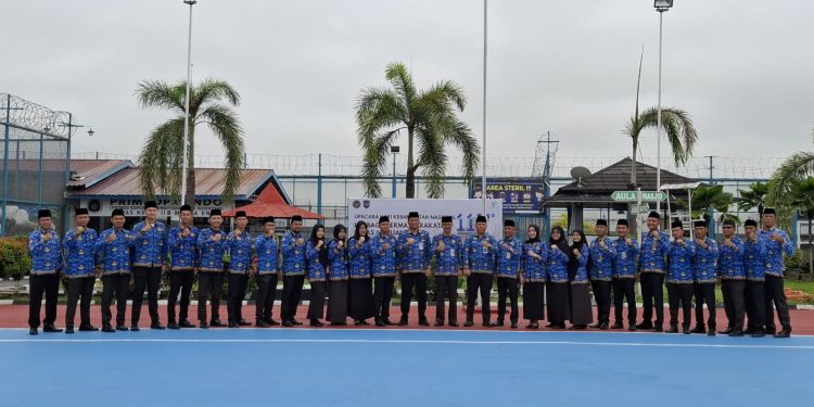 Lapas Muara Enim Gelar Upacara Hari Kebangkitan Nasional ke-117 dengan Tema “Bangkit Bersama Wujudkan Indonesia Kuat”