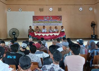 Masyarakat semangat ada pembentukan Koperasi Merah Putih Desa Panang Jaya