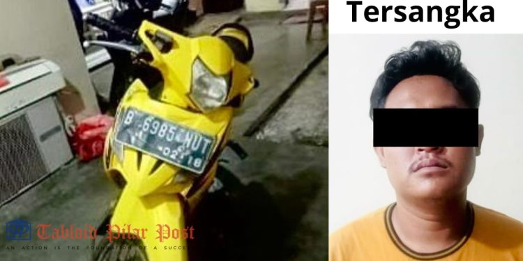 Tekab 308 Presisi Polsek Terbanggi Besar Ungkap Kasus Tipu Gelap Sepeda Motor, Pelaku Berhasil Diamanka