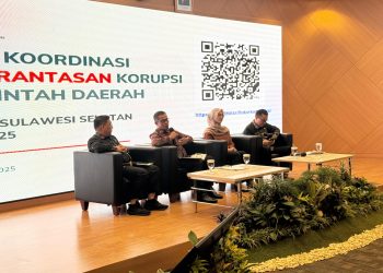 Bupati Bantaeng Uji Nurdin Hadiri Rakor Pemberantasan Korupsi Pemda Wilayah Sulsel 2025