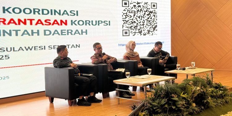 Bupati Bantaeng Uji Nurdin Hadiri Rakor Pemberantasan Korupsi Pemda Wilayah Sulsel 2025